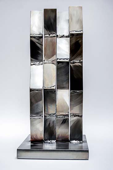 Metallskulptur von Wolfhard Koeppe