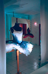 Ballerinakleid in Schaufenster